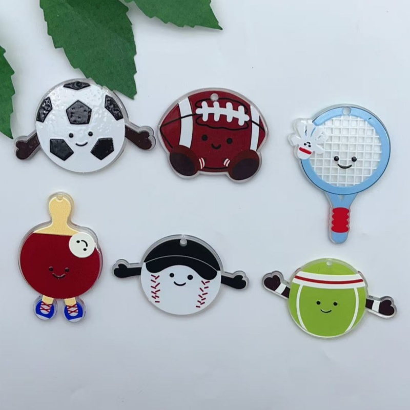 Badminton Date - 팔찌, 열쇠고리, 목걸이 펜던트 DIY 주얼리