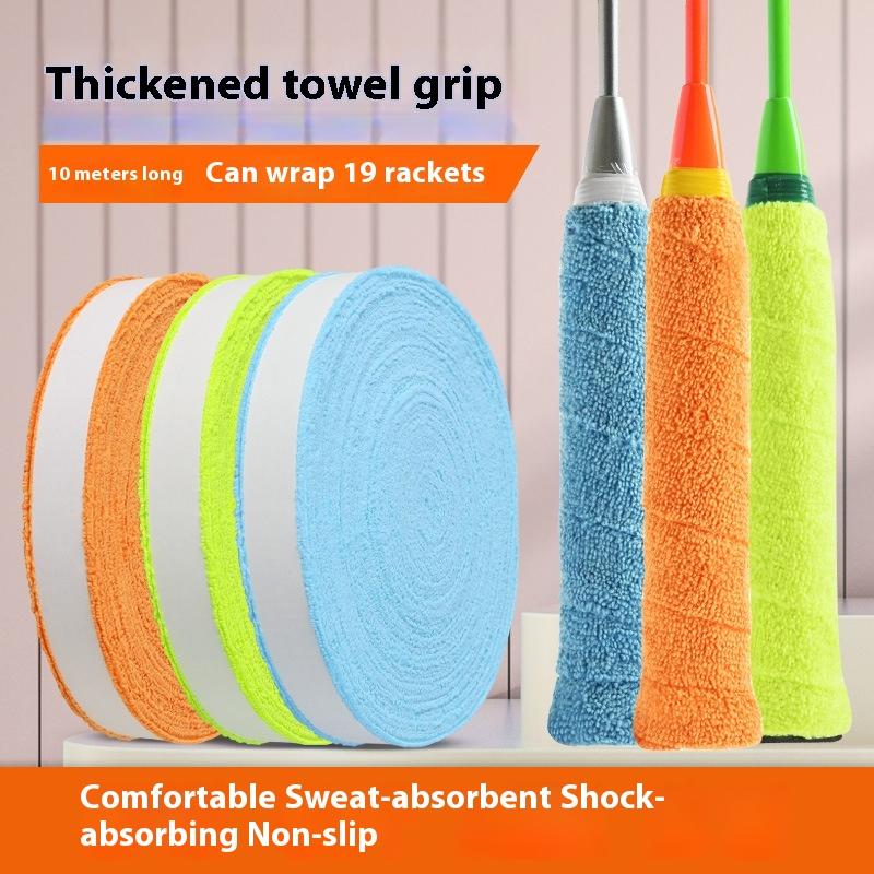 Badminton Grip Tape - 새로운 1세트 5m/10m 타월 그립 배드민턴