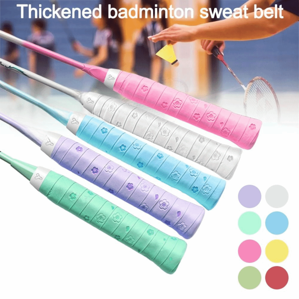 새로운 PU 배드민턴 핸들 랩 테이프 미끄럼 방지 땀  - Badminton Grip Tape 리뷰 및 가격