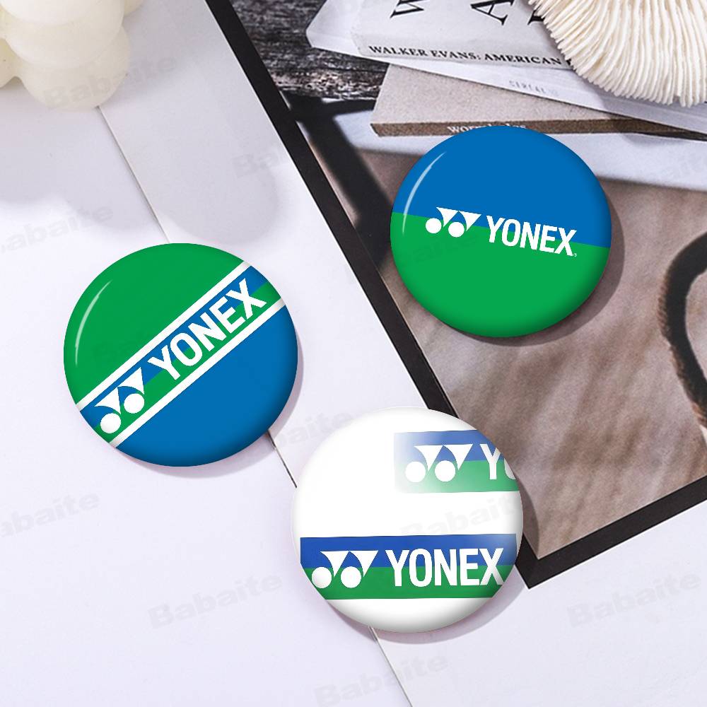 패션 배드민턴 Y-Yonex 사진 브로치 창의적인 원형 - Badminton Yonex Original 리뷰 및 가격