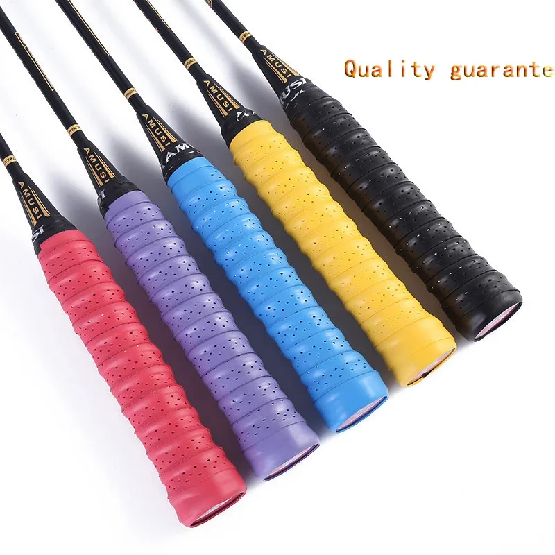 1/4pcs 6 색 브랜드 미끄럼 방지 라켓 그립 배드 - Badminton Grip Tape 리뷰 및 가격